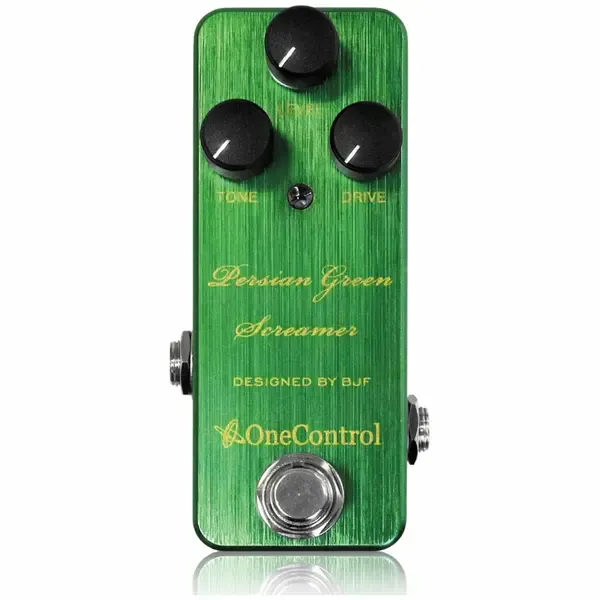 Педаль эффектов для электрогитары One Control Persian Green Screamer