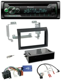 Pioneer USB MP3 DAB Lenkrad CD Autoradio für Fiat Ducato 08-11 schwarz Profi