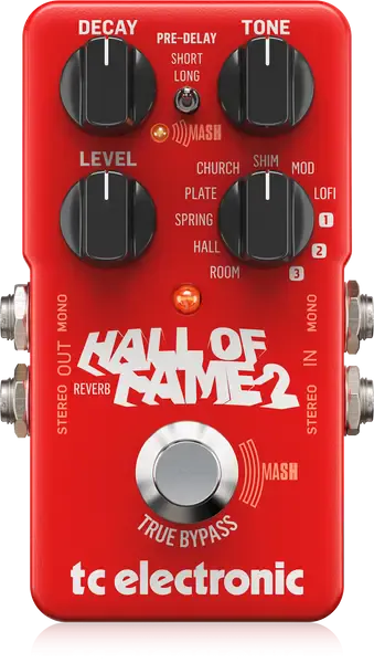 Педаль эффектов для электрогитары TC Electronic Hall of Fame 2 Reverb