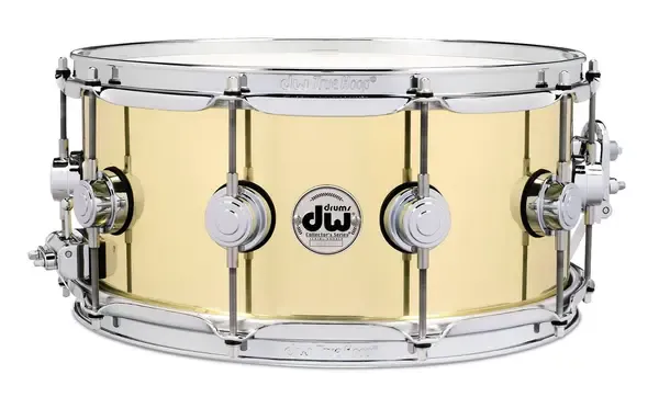 Малый барабан DW Collector's Brass 14x6.5 Polished