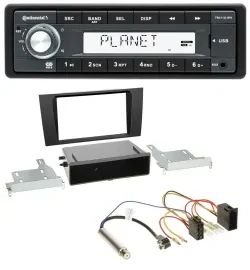 Continental USB MP3 AUX 1DIN Autoradio für Audi A4 (B5 1999-2001) Symphony