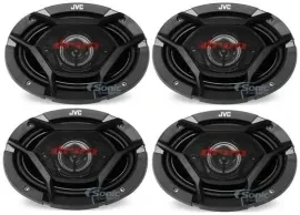 JVC CS-DR6940 6x9” 4-Way Factory Upgrade Coaxial Speakers