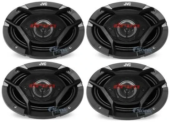 JVC CS-DR6940 6x9” 4-Way Factory Upgrade Coaxial Speakers
