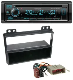 Автомагнитола Kenwood CD/MP3, Bluetooth, DAB, USB для Ford Fiesta 03-05, Fusion 02-05