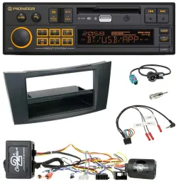 Pioneer DAB Lenkrad USB Bluetooth Autoradio für Mercedes E-Klasse CLS W211 02-08