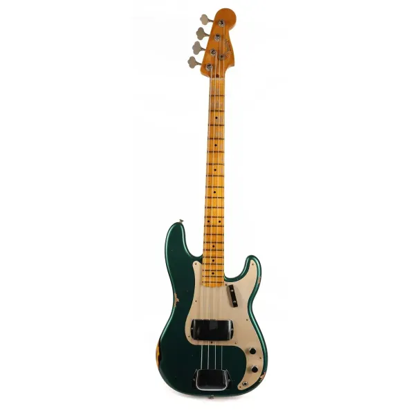 Бас-гитара Fender Custom Shop 1958 Precision Bass Relic Aged British Racing Green 3TS