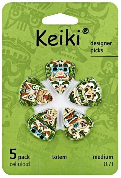 ORTEGA KEIKI KPTM-5 Totem Pick Set 0,71mm /AL