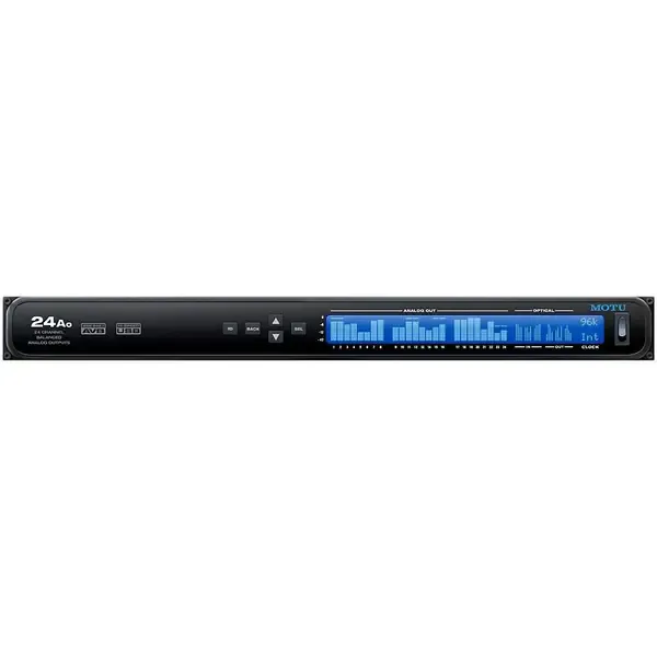 Звуковая карта внешняя MOTU 24Ao USB/AVB Ethernet Audio Interface