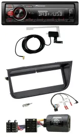 Автомагнитола Pioneer 1DIN MP3 DAB USB для Peugeot 406 (2002–2005)