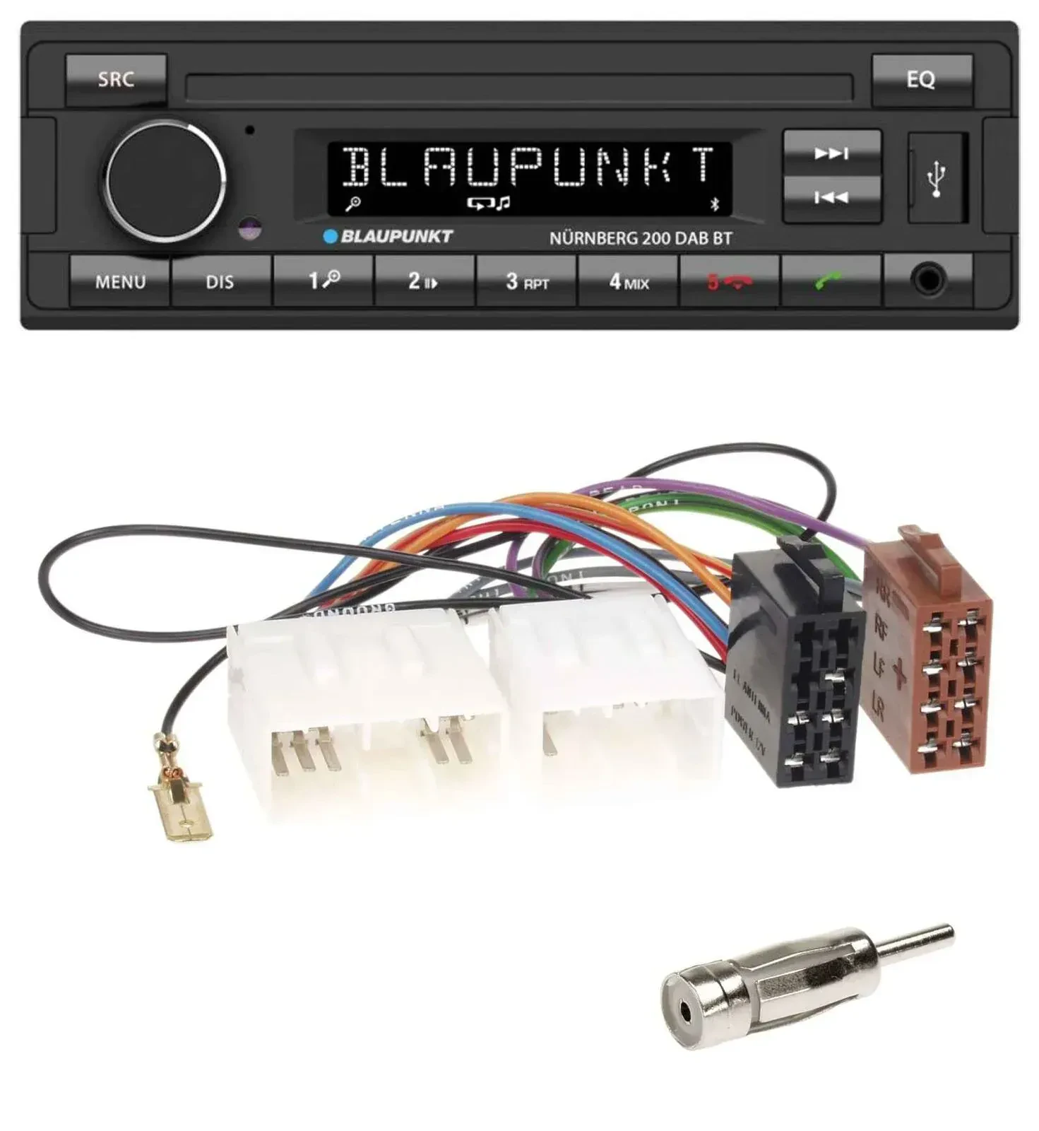 Blaupunkt USB DAB MP3 Bluetooth Autoradio für Mazda MX-5 (1989-2000)