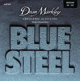 Комплект струн для бас-гитары Dean Markley Blue Steel NPS DM2676A, 50-105