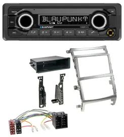 Blaupunkt MP3 Bluetooth USB AUX Autoradio für Hyundai ix55 (2009-2012) silber