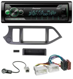 Автомагнитола для Kia Picanto (с 2011), без Start-Stop Pioneer CD, USB, AUX, MP3, DAB