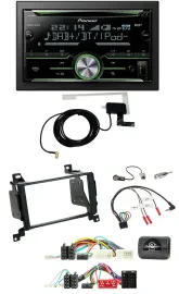 Pioneer CD USB Lenkrad Bluetooth 2DIN DAB Autoradio für Hyundai Santa Fe 2010-20