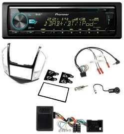 Pioneer DAB Lenkrad CD USB Bluetooth Autoradio für Chevrolet Cruze 2011-2016 sil