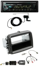 Pioneer MP3 Lenkrad CD USB DAB Autoradio für Fiat 500 L (ab 2012)