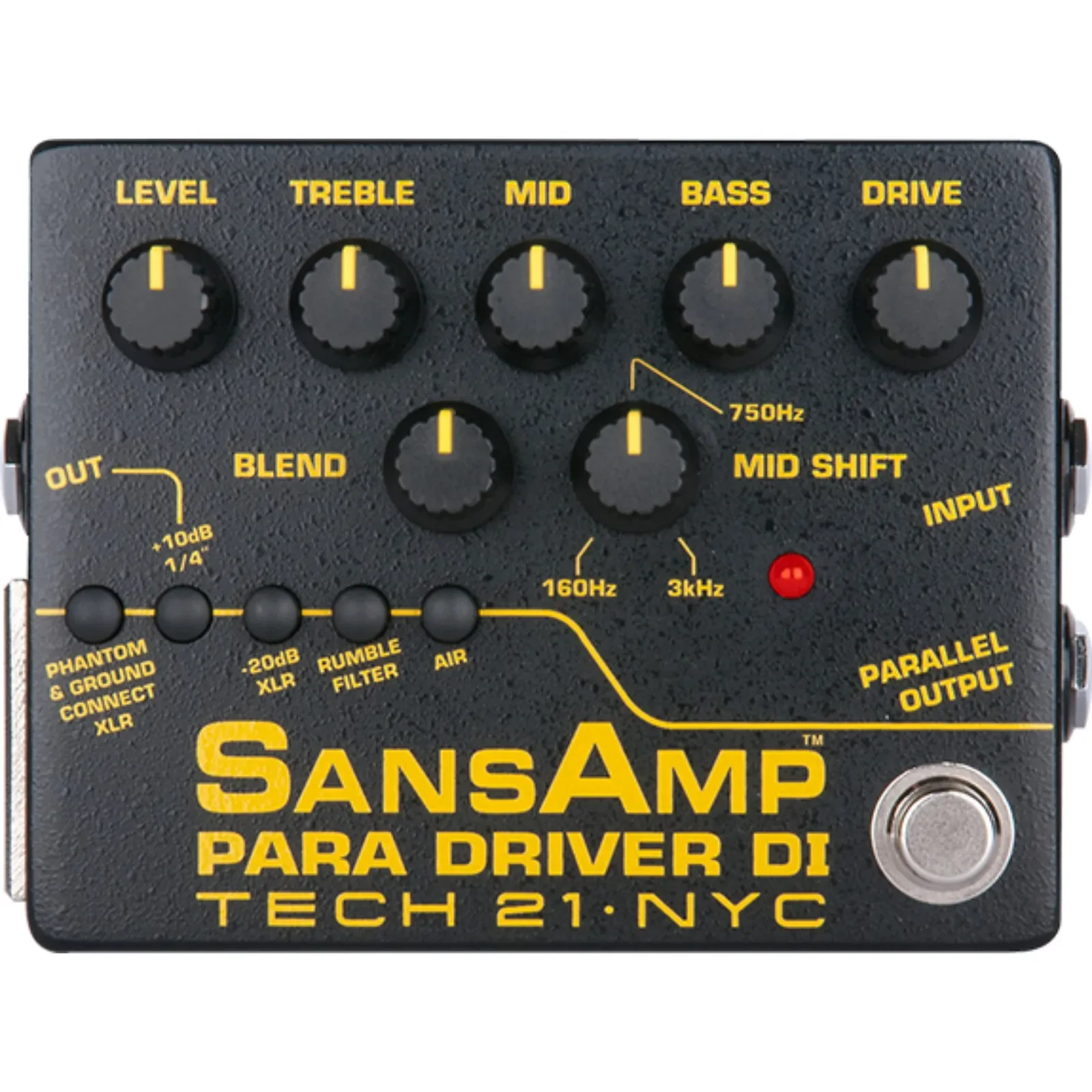 Педаль эффектов tech21 SansAmp Para Driver DI V2 PMDI-V2
