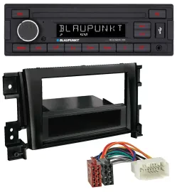 Blaupunkt MP3 AUX USB 1DIN Autoradio für Suzuki Gran Vitara (ab 2005)