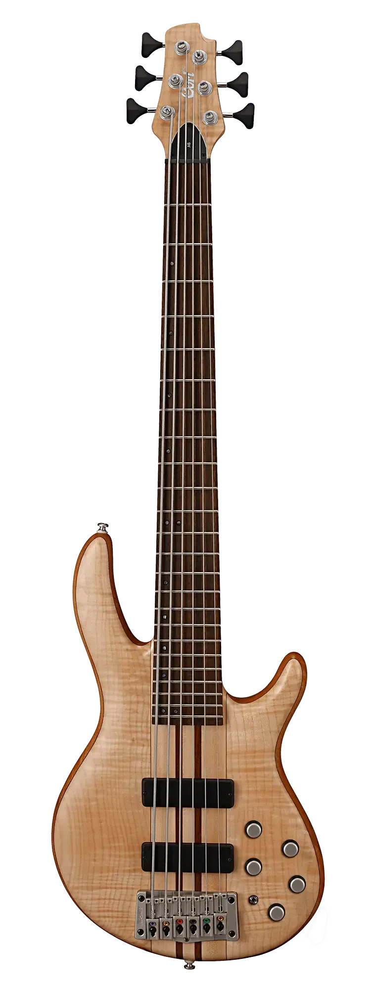 Бас-гитара Cort A6 Plus FMMH Open Pore Natural