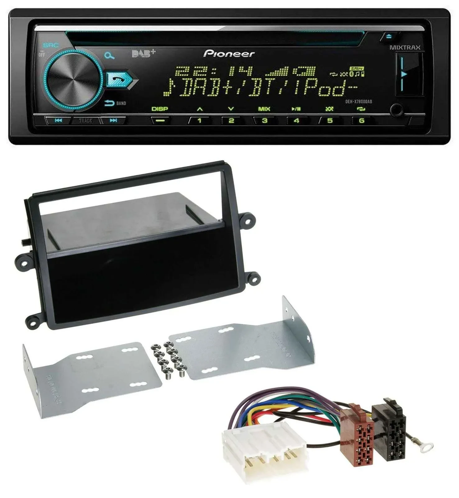 Автомагнитола для Mitsubishi L200 Pioneer DAB, CD/MP3, USB, Bluetooth