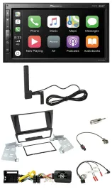 Pioneer USB 2DIN Bluetooth DAB Lenkrad Autoradio für BMW 3er E92 E93 E90 E91 ohn