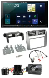 Pioneer Lenkrad Bluetooth USB 2DIN DAB Autoradio für Fiat GrandePunto 05-06 anth