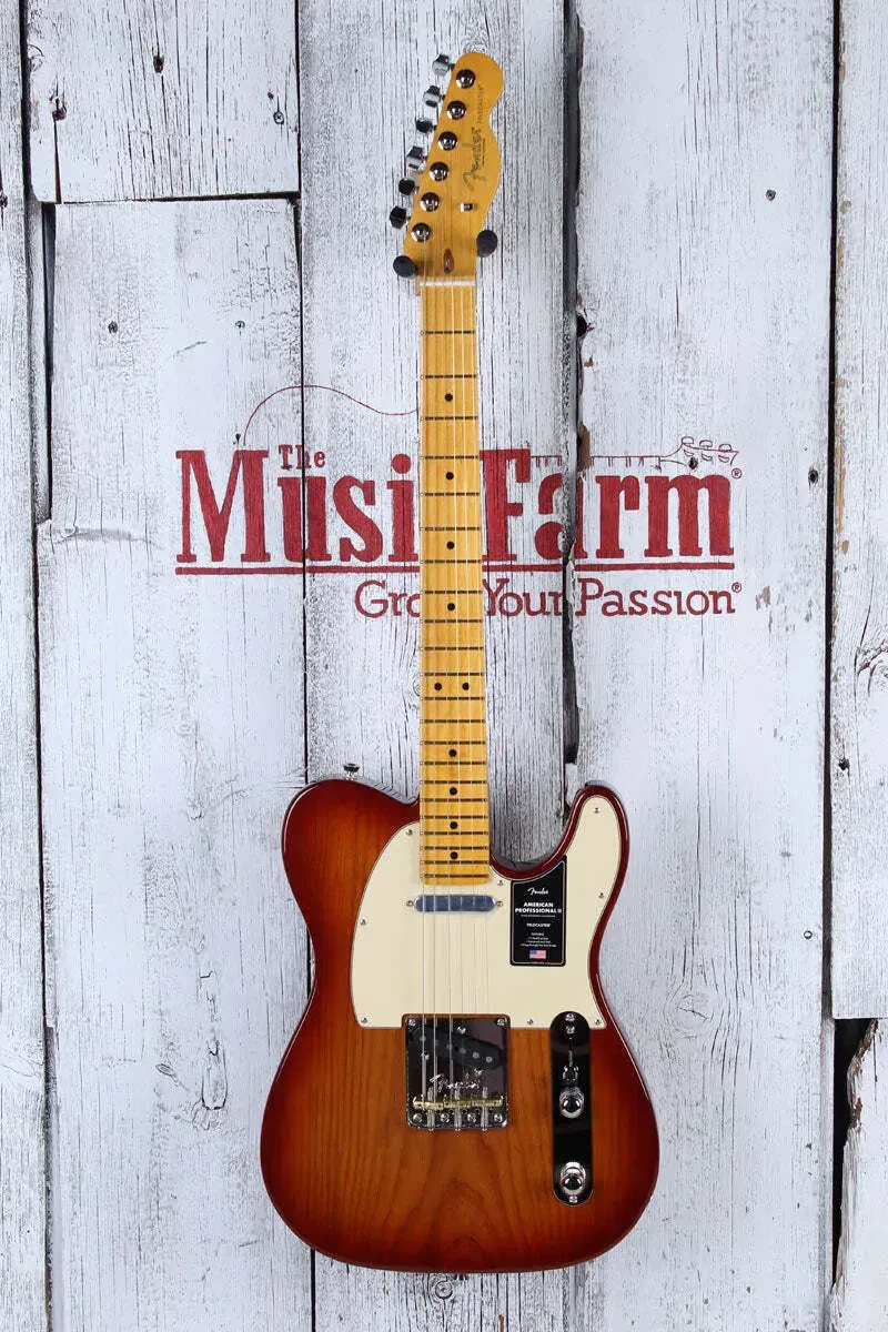 Электрогитара Fender American Professional II Telecaster Sienna Sunburst