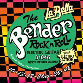 Струны для электрогитары La Bella B1046 The Bender 10-46