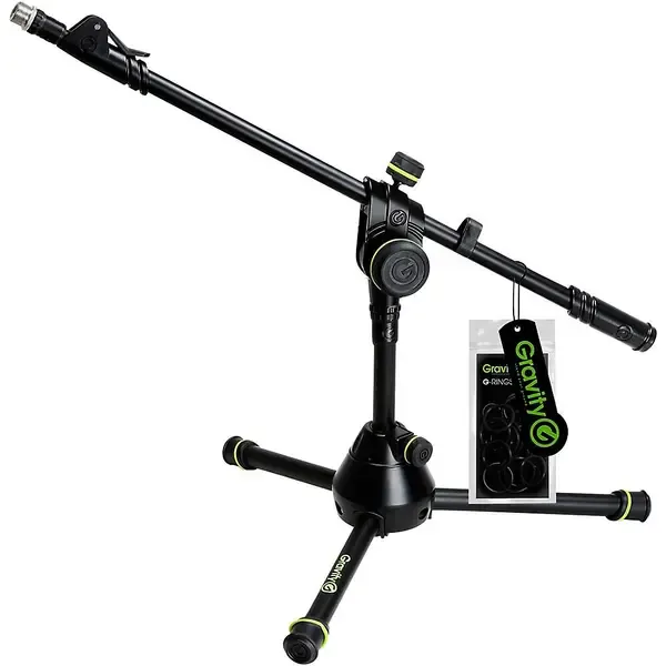 Стойка для микрофона Gravity Stands Microphone Stand Short With Folding Tripod Base - Heavy Duty