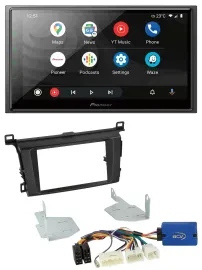 Pioneer USB 2DIN DAB MP3 Bluetooth Autoradio für Toyota RAV 4 (ab 2013)
