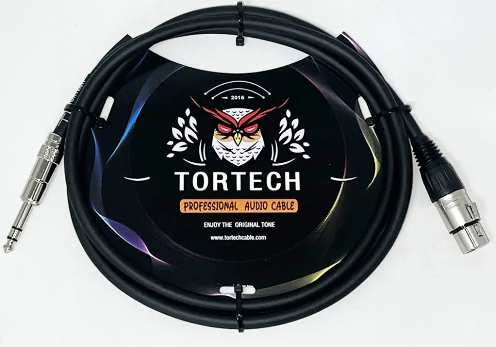 Кабель микрофонный Tortech MC-F63 1,5M