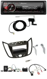 Автомагнитола Pioneer CD MP3 DAB USB для Ford C-Max/Kuga коричневая с поддержкой управления на руле