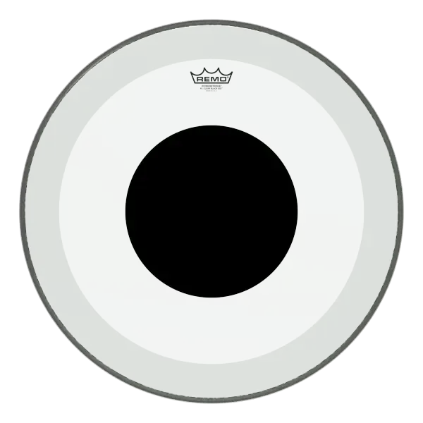 Пластик для бас-барабана Remo 22" Powerstroke P3 Clear Black Dot