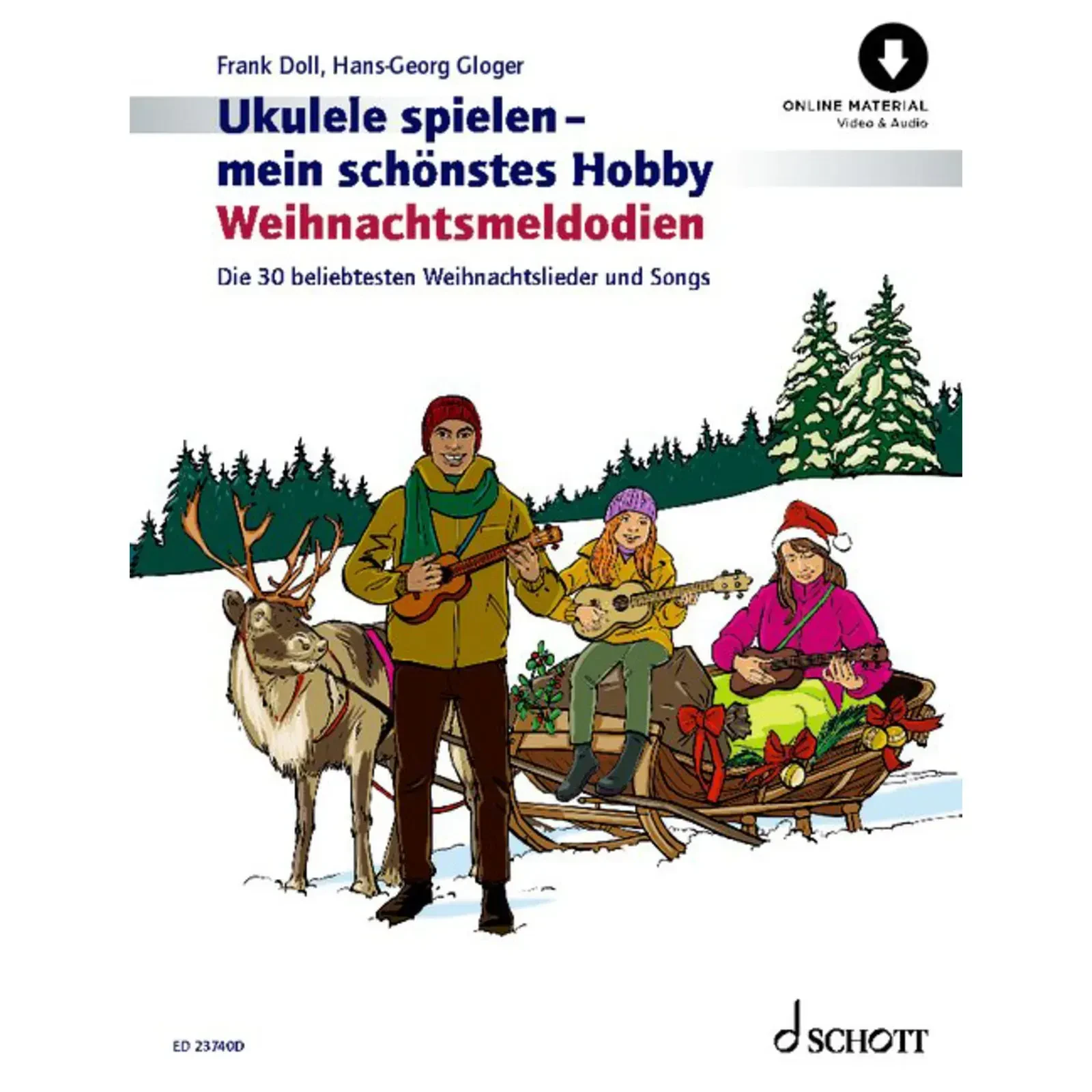 Сборник песен Schott Music Weihnachtsmelodien Weihnachts