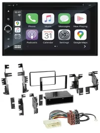 Blaupunkt 2DIN Bluetooth DAB USB DVD MP3 Autoradio für Nissan Versa ab 07 Xterra