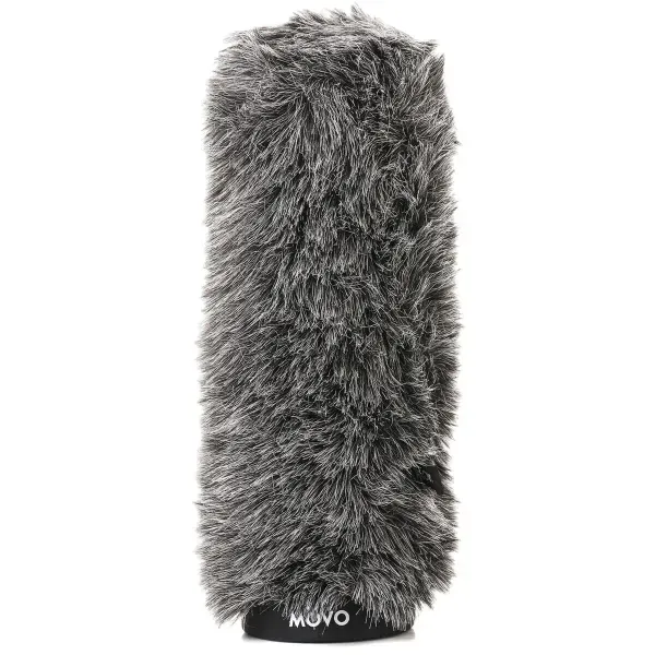 Movo Photo WS-G300 Furry Rigid Windscreen for Microphones up to 11.8" Long