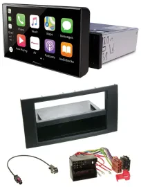 Pioneer Bluetooth MP3 DAB USB Autoradio für Ford Focus Fiesta 04-08 schwarz