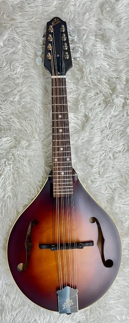 The Loar Model LM-110-BRB Honey Creek Hand-Carved A-Style Mandolin in Brownburst