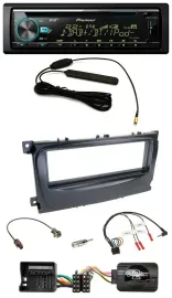 Pioneer CD MP3 Lenkrad DAB USB Autoradio für Ford S-Max Mondeo 07-14 schwarz