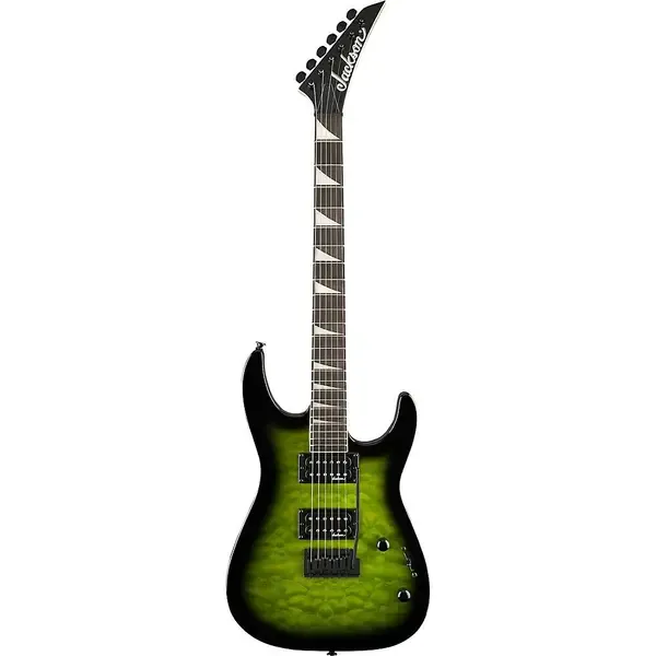 Электрогитара Jackson JS Series Dinky JS20 DKQ 2PT Electric Guitar Transparent Green
