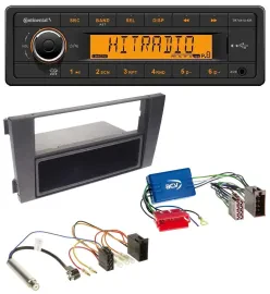Continental 1DIN USB AUX MP3 Autoradio für Audi A6 C5 01-05 Symphony Aktivsystem