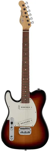 Электрогитара G&L Fullerton Deluxe ASAT Special Left-handed 3-Tone Sunburst