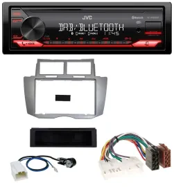 JVC Bluetooth USB DAB MP3 Autoradio für Toyota Yaris (2007-2011)