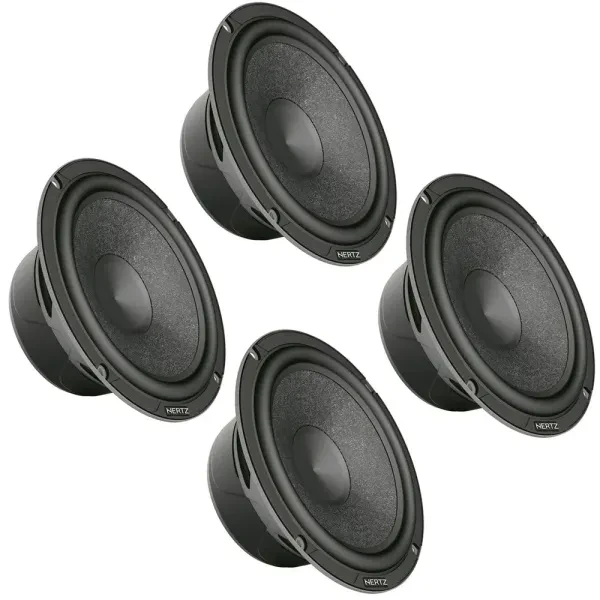 Hertz C165 280 W RMS 6.5″ Cento Series Mid‑Bass Woofer (2 Pairs)