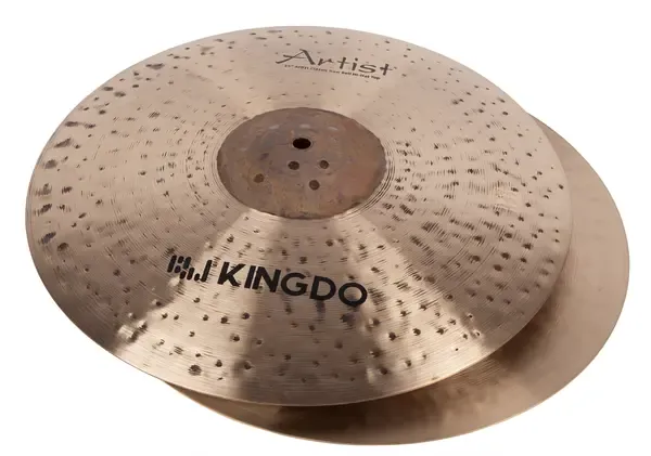 Тарелка барабанная KINGDO 15" Artist Classic Raw Bell Hi-Hat (пара)