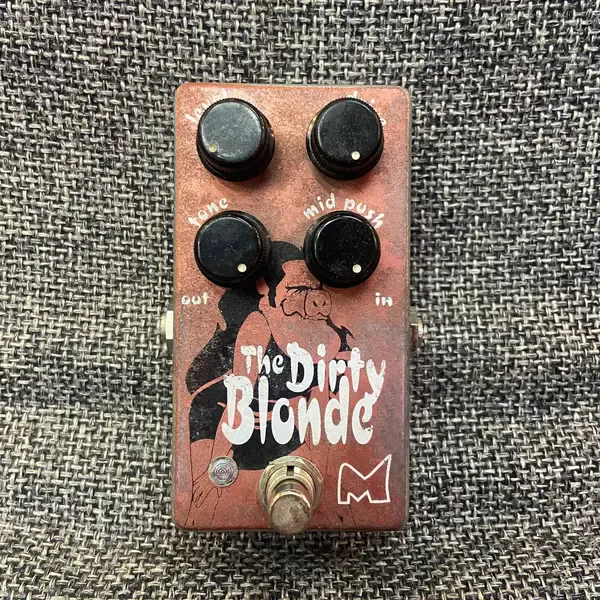 Педаль эффектов для электрогитары Menatone The Dirty Blonde Overdrive USA 2020's