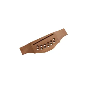 Струнодержатель для акустической гитары MiLena Music ML-CDA-12-S Mahogany