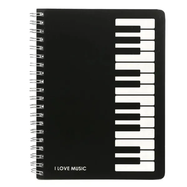 Блокнот Rin HY-A016 I Love Music Piano