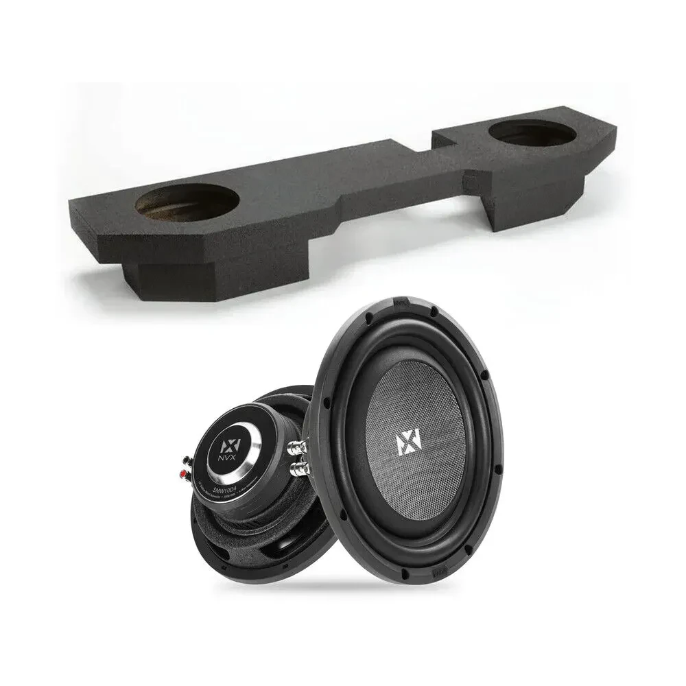 Сабвуфер для авто NVX SMW10D4 shallow-mount с корпусом для Dodge Ram (набор, 2 шт.)