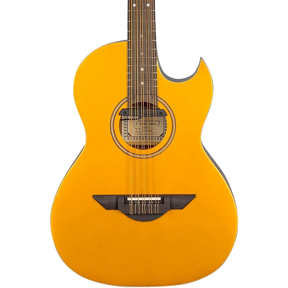 Б/У Электроакустическая гитара H.Jimenez LBQ1EGT El Estandar Bajo Quinto Gold Sparkle